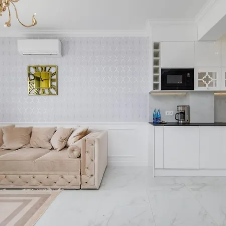 Daire Premium Apartament Natural With Balcony By Renters Prestige Darlowko